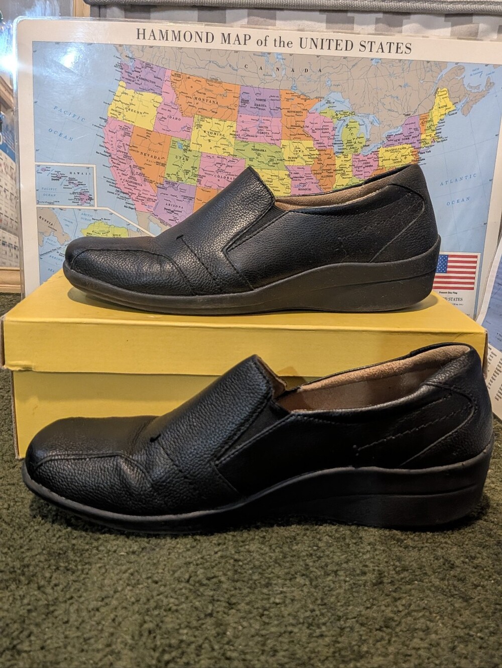 Women's Dr.Scholls Black Slip-On Comfort Loafers